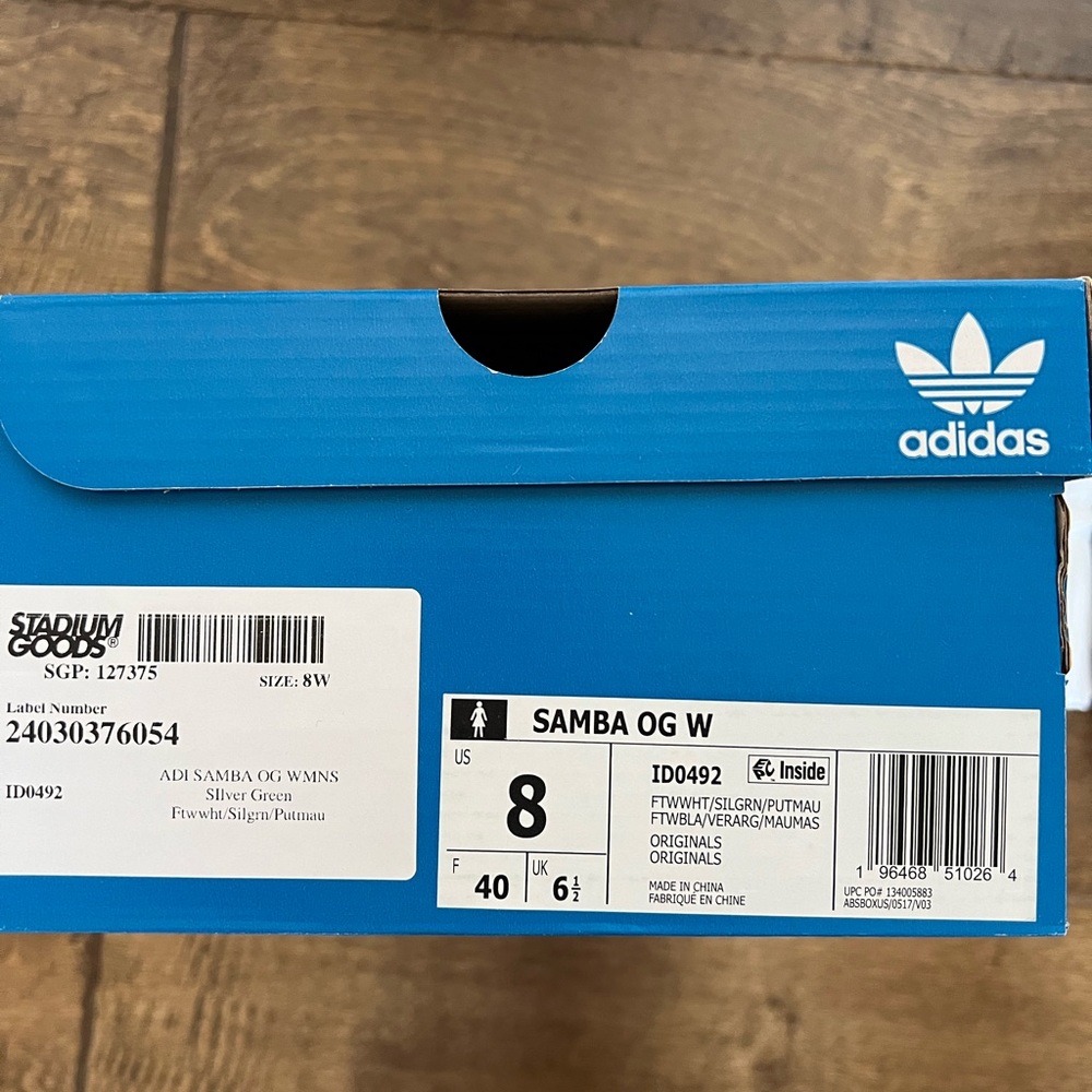 Samba OG, women’s Size 8